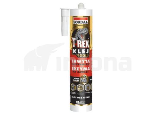 Klej montażowy T-REX HYBRYDOWY GOLD 290ml SOUDAL